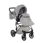 Antes Baby 2 in 1 Monogram Grey Telaio Silver
