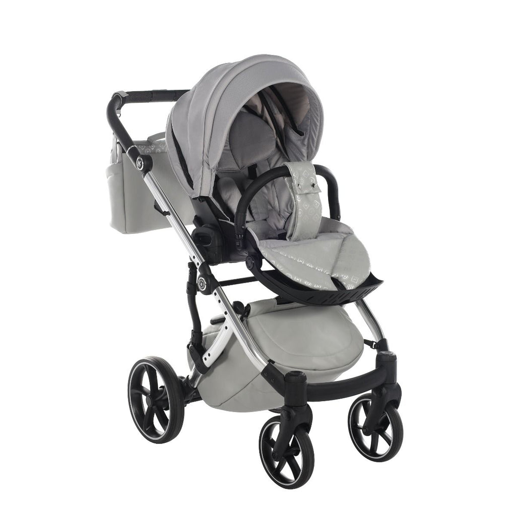 Antes Baby 2 in 1 Monogram Grey Telaio Silver