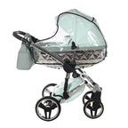 Junama Diamond Hand Craft Glitter 3 in 1 Mint/Silver