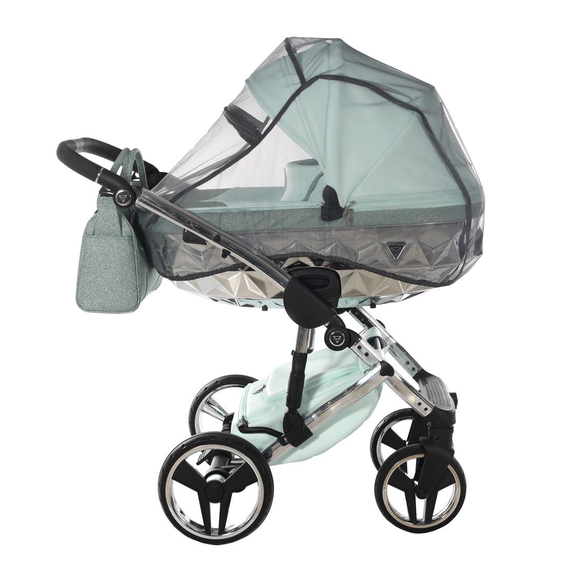 Junama Diamond Hand Craft Glitter V3 2 in 1 Mint/Silver