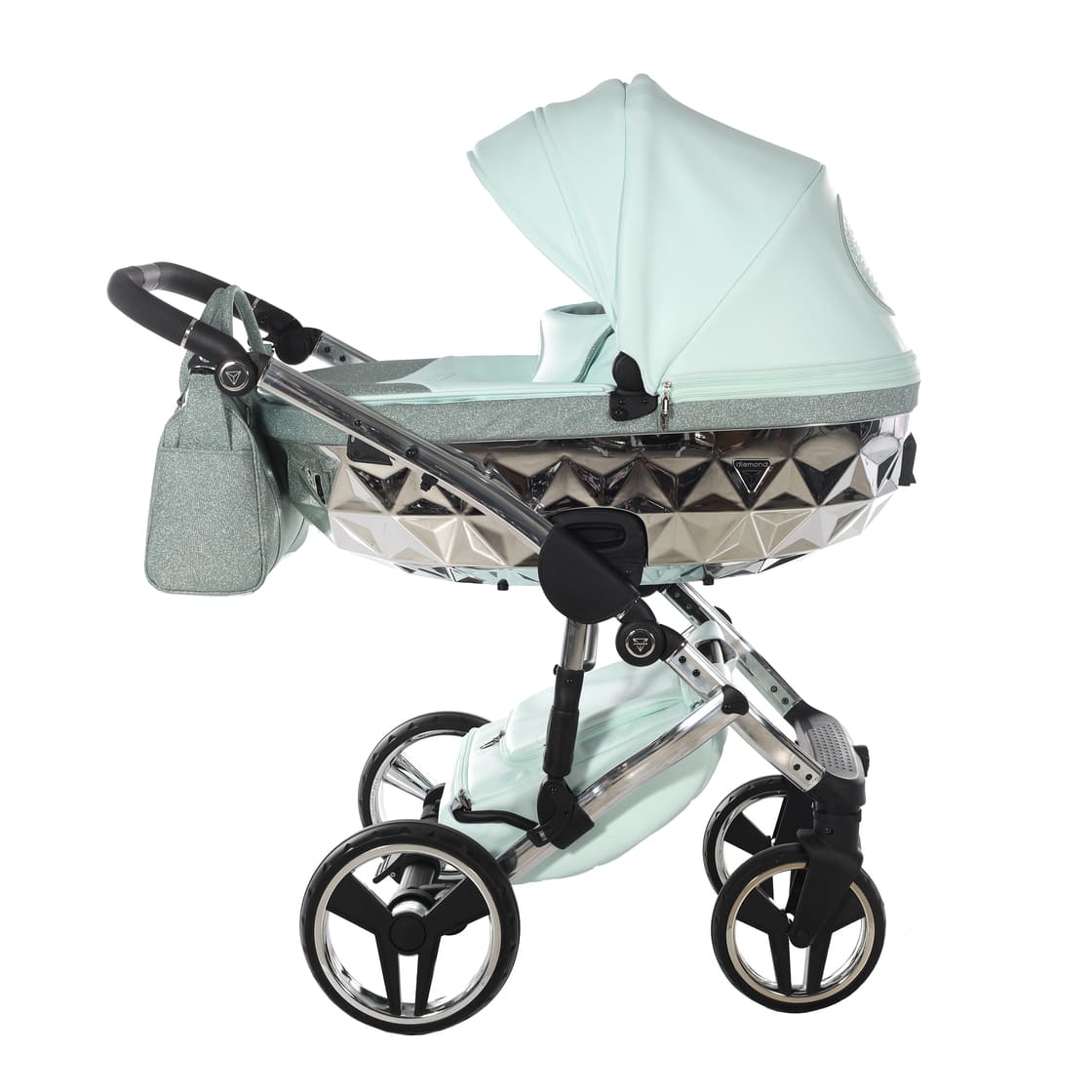 Junama Diamond Hand Craft Glitter V3 2 in 1 Mint/Silver