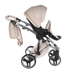Junama Diamond Teddy V3 2 in 1 Beige Telaio Silver