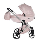 Junama Tailor 3 in 1 Ecopelle Pink/Pink Navicella Pink Telaio Chrome