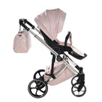 Junama Tailor 3 in 1 Ecopelle Pink/Pink Navicella Pink Telaio Chrome