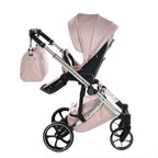Junama Tailor 3 in 1 Ecopelle Pink/Pink Navicella Pink Telaio Chrome