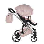 Junama Tailor 3 in 1 Ecopelle Pink/Pink Navicella Pink Telaio Chrome