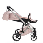 Junama Tailor 3 in 1 Ecopelle Pink/Pink Navicella Pink Telaio Chrome