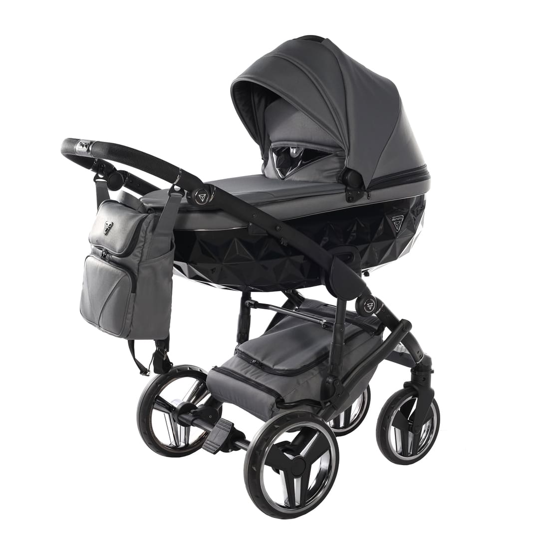 Junama Diamond Basic V3 2 in 1 Grigio/Telaio Nero