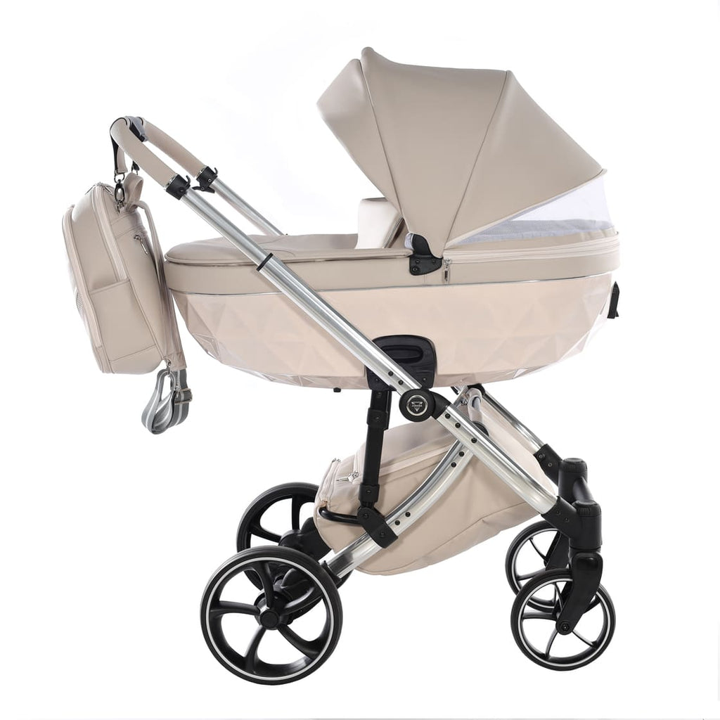 Junama Fluo Italy 2.0 2 in 1 Total Beige Telaio 51 Silver