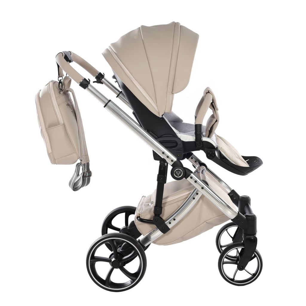 Junama Fluo Italy 2.0 2 in 1 Total Beige Telaio 51 Silver