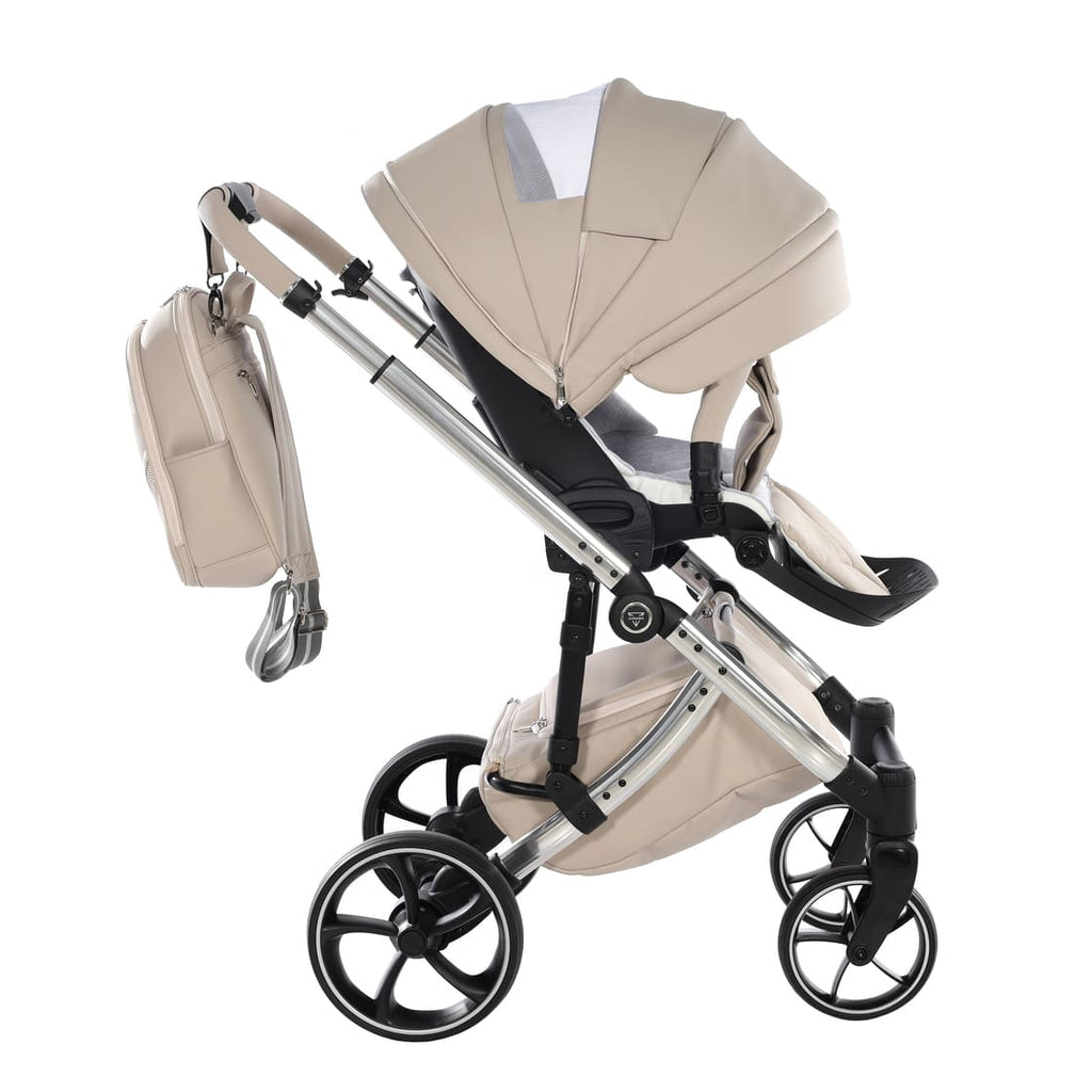 Junama Fluo Italy 2.0 2 in 1 Total Beige Telaio 51 Silver