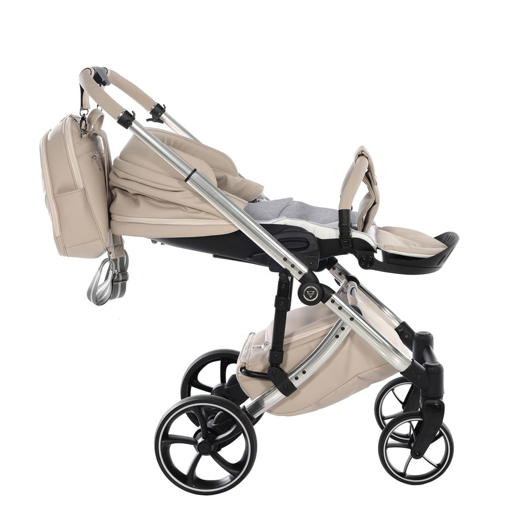 Junama Fluo Italy 2.0 2 in 1 Total Beige Telaio 51 Silver