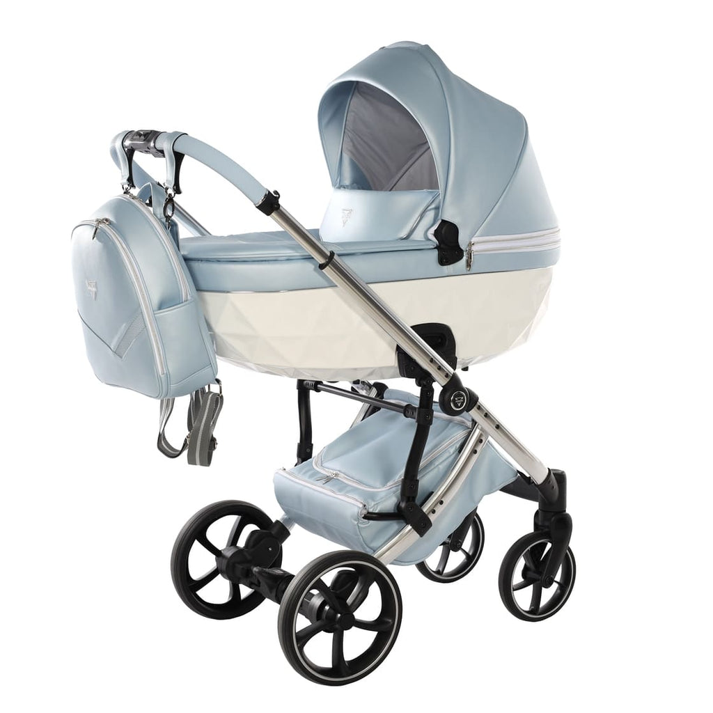 Junama Fluo Italy 2.0 2 in 1 Azzurro Nav.Bianca Telaio 51 Silver