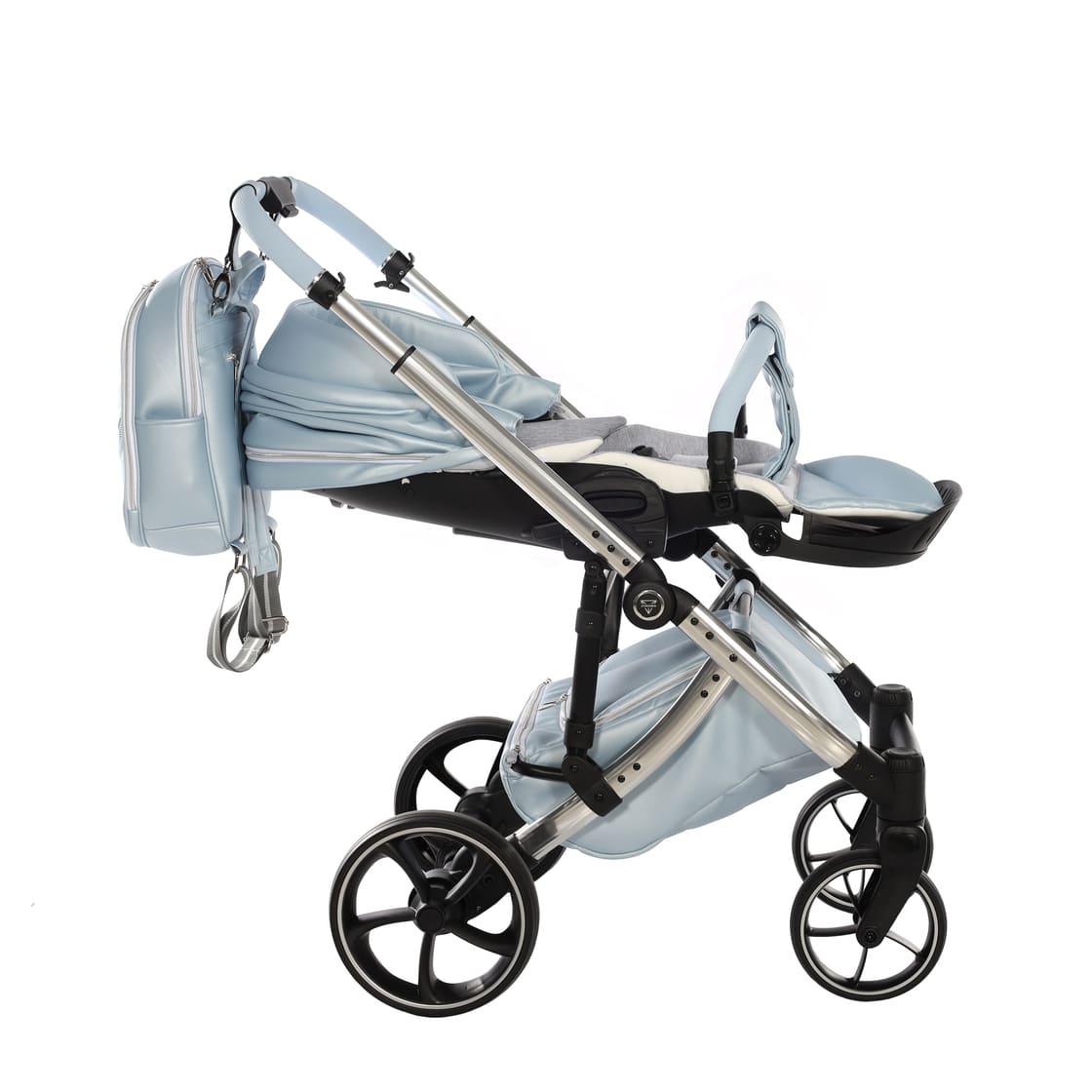 Junama Fluo Italy 2.0 2 in 1 Azzurro Nav.Bianca Telaio 51 Silver