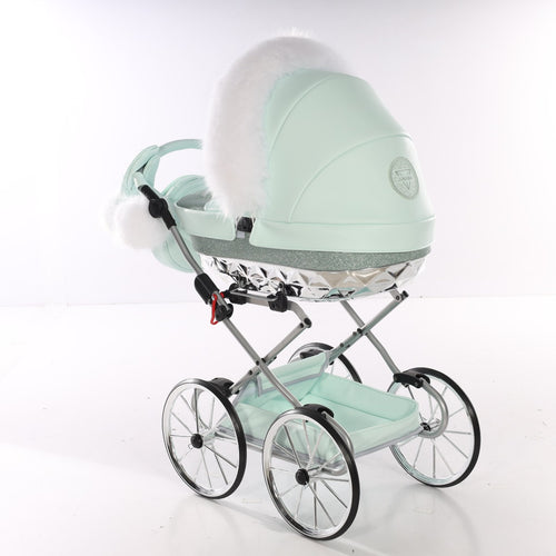 Carrozzina Mini Hand Craft Glitter Verde