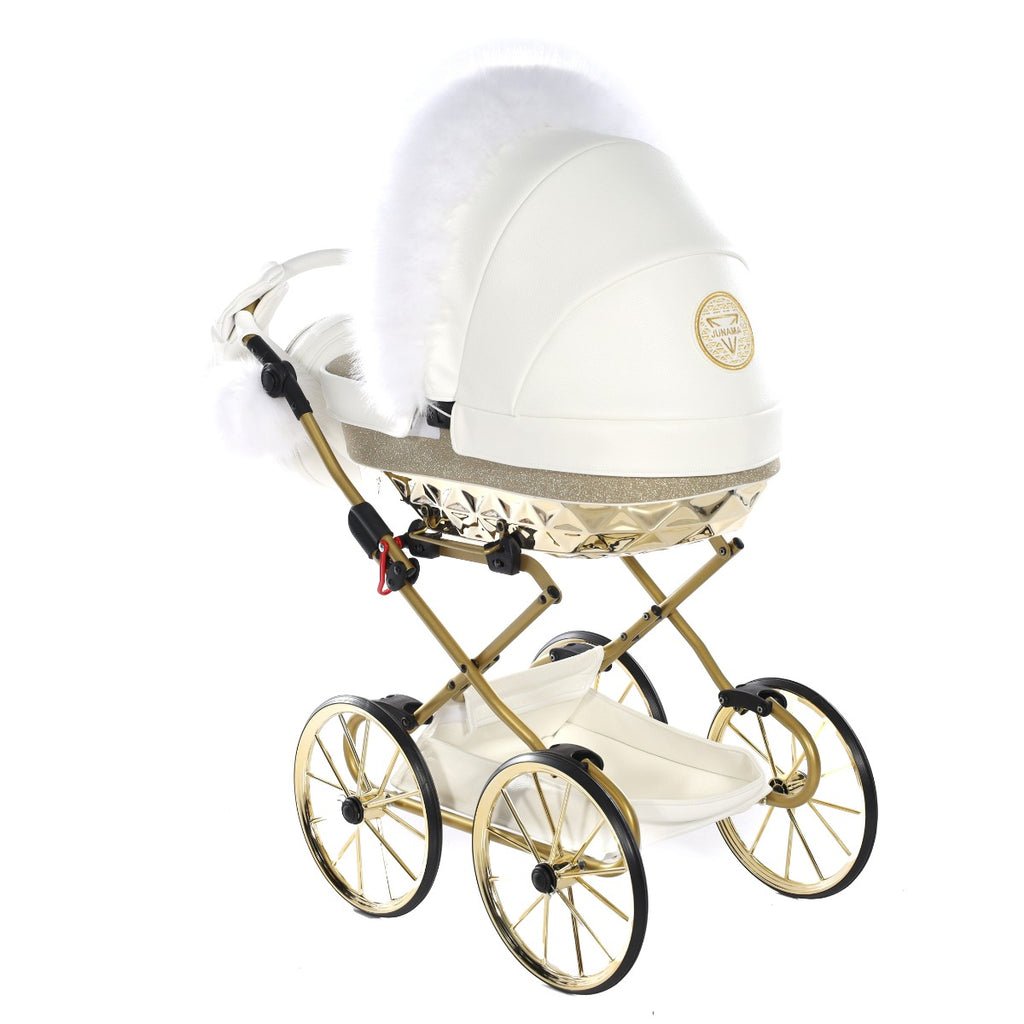 Carrozzina Mini Hand Craft Glitter Avorio