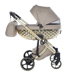 Trio Antes Baby Bubble Dark Beige/Gold Navic.Glossy Telaio Gold