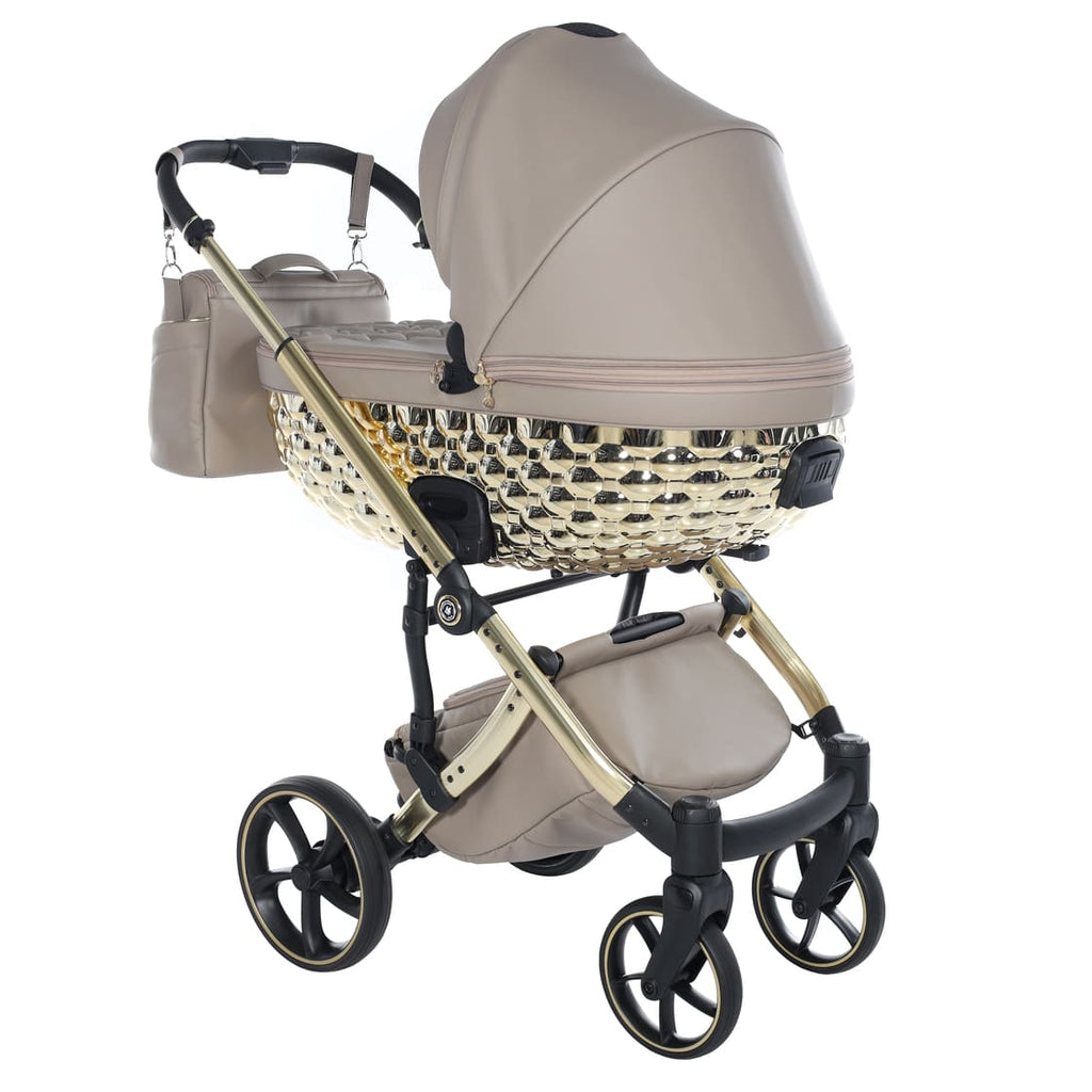 Trio Antes Baby Bubble Dark Beige/Gold Navic.Glossy Telaio Gold