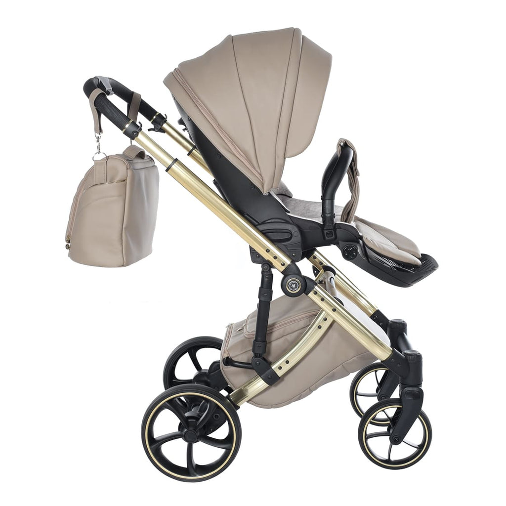 Trio Antes Baby Bubble Dark Beige/Gold Navic.Glossy Telaio Gold