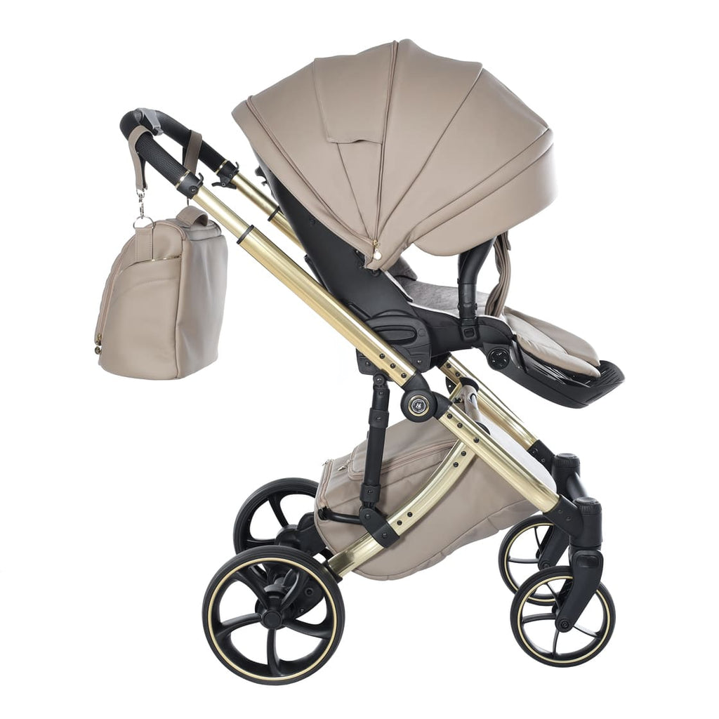 Trio Antes Baby Bubble Dark Beige/Gold Navic.Glossy Telaio Gold