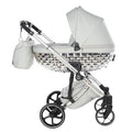 Trio Bubble Grey/Silver Nav. Glossy Telaio Silver