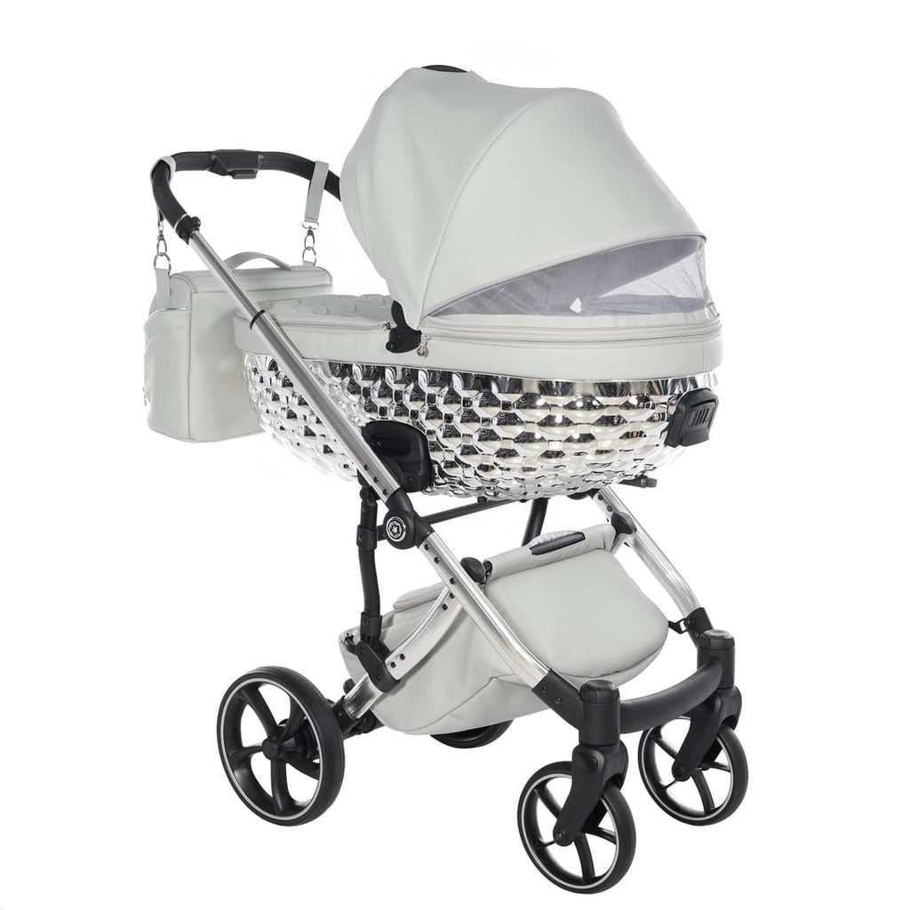 Trio Bubble Grey/Silver Nav. Glossy Telaio Silver