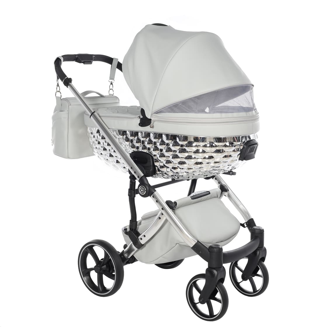 Trio Bubble Grey/Silver Nav. Glossy Telaio Silver