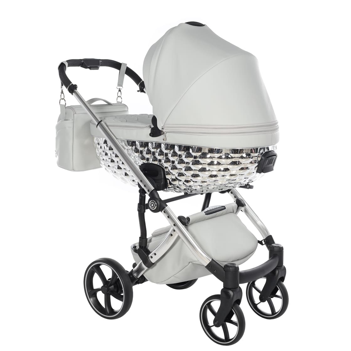 Trio Bubble Grey/Silver Nav. Glossy Telaio Silver