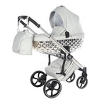 Antes Baby 2 in 1 Bubble Grey/Silver Nav. Glossy Telaio Silver