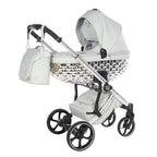 Antes Baby 2 in 1 Bubble Grey/Silver Nav. Glossy Telaio Silver