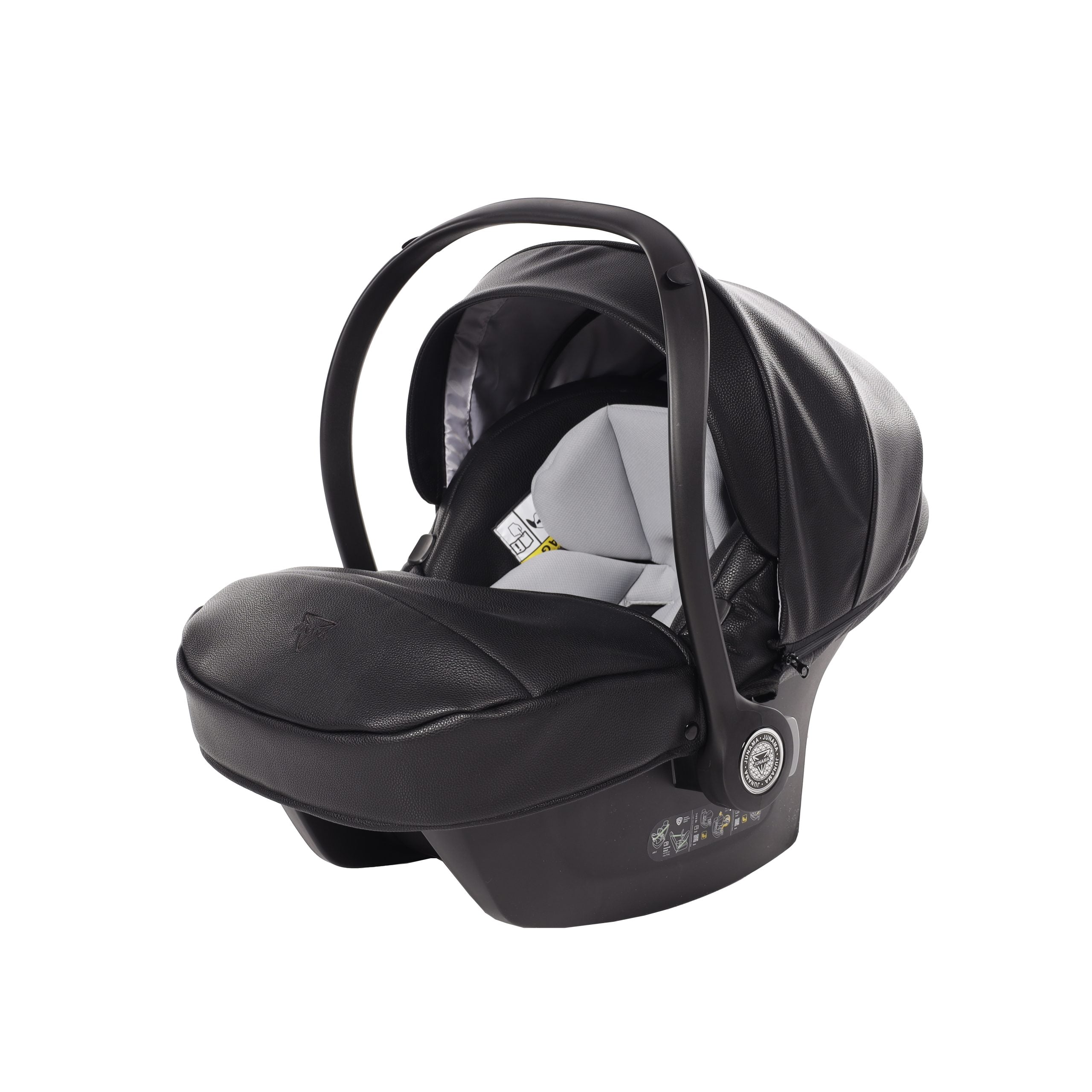 Seggiolino Auto Junama Hand Craft V3 Black/Silver
