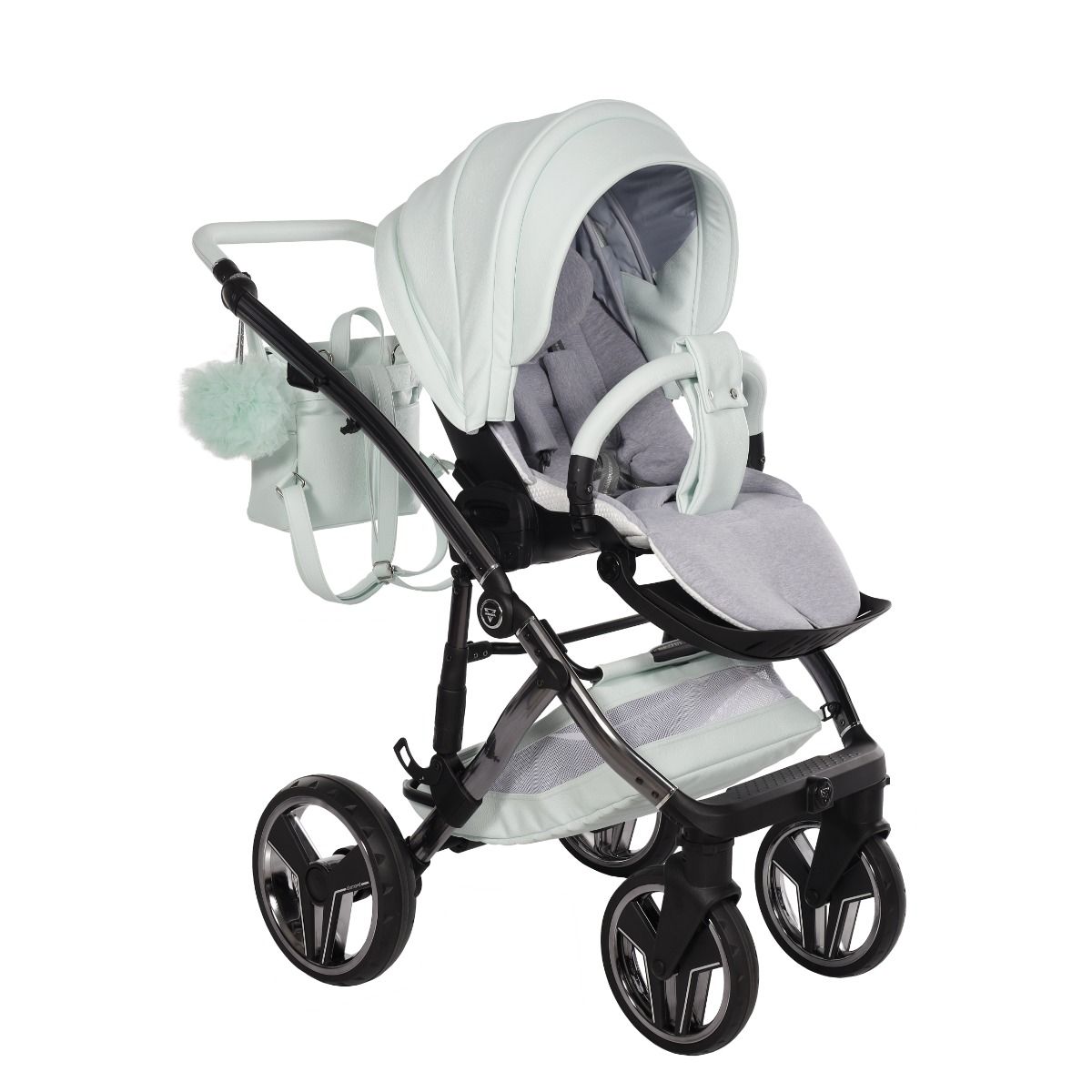 Junama Candy 2.0 2 in 1 Mint Telaio Cromo