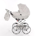 Carrozzina Mini Pelliccia Muffy Grigio Chiaro