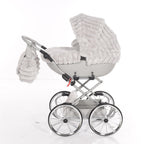 Carrozzina Mini Pelliccia Muffy Grigio Chiaro