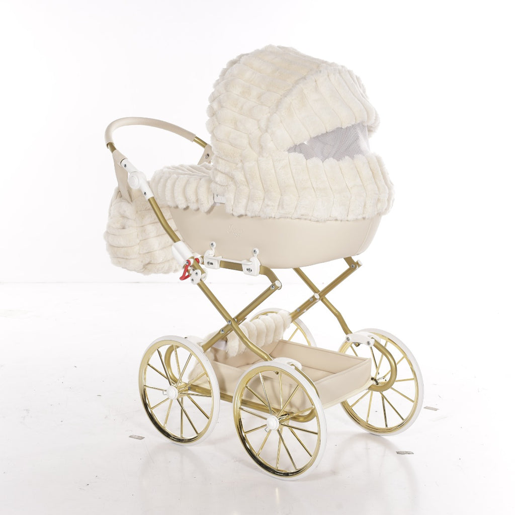 Carrozzina Mini Pelliccia Muffy Beige