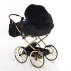 Carrozzina Mini Pelliccia Muffy Nero