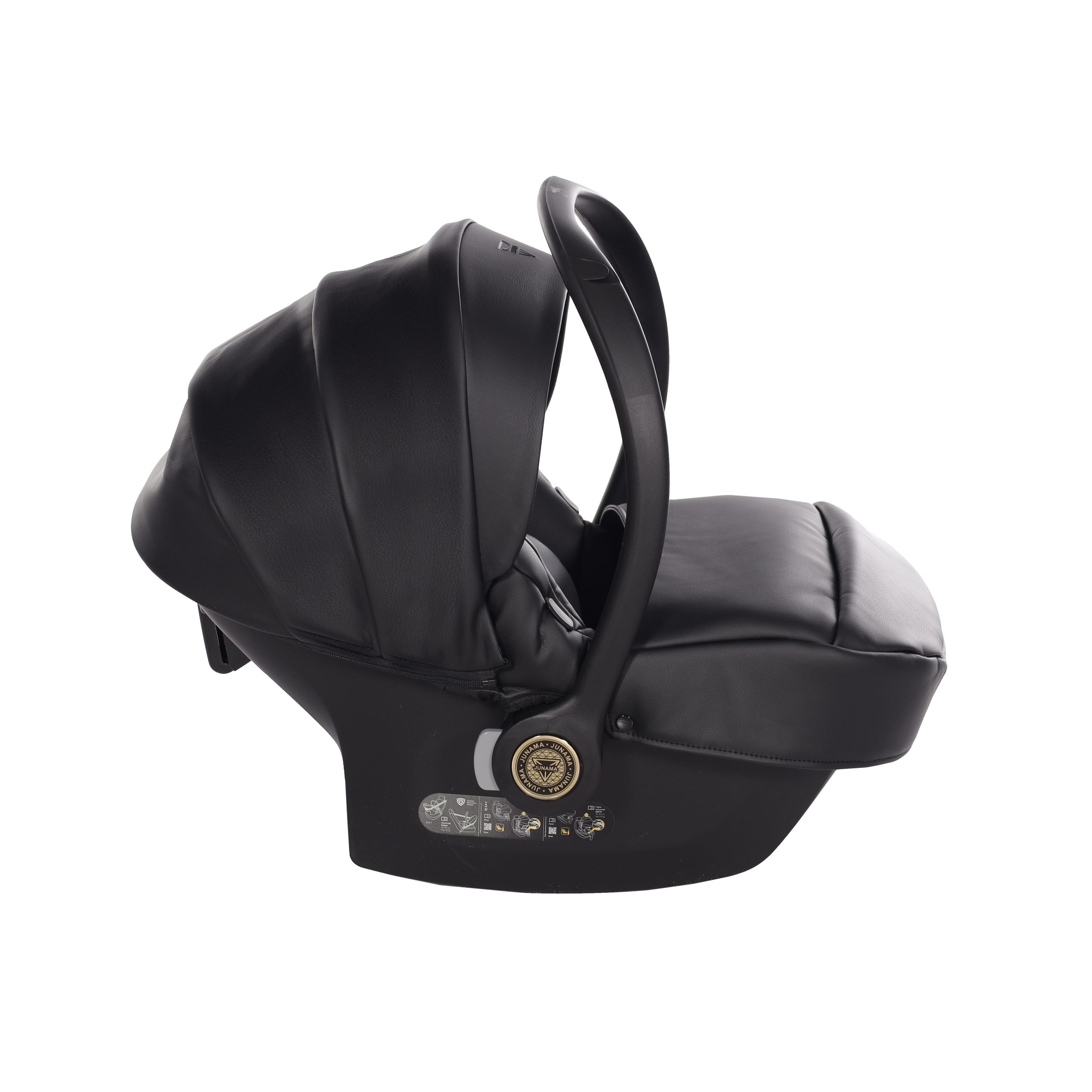 Seggiolino Auto Junama S Class V3 Nero Dettagli Oro