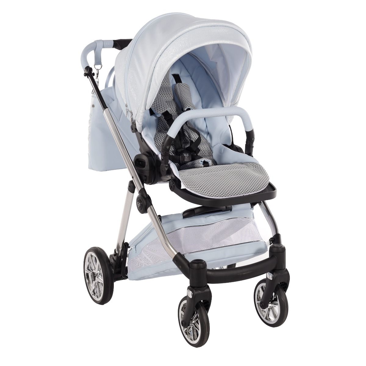 Junama Ellegante Lamè 3 in 1 Light Blue