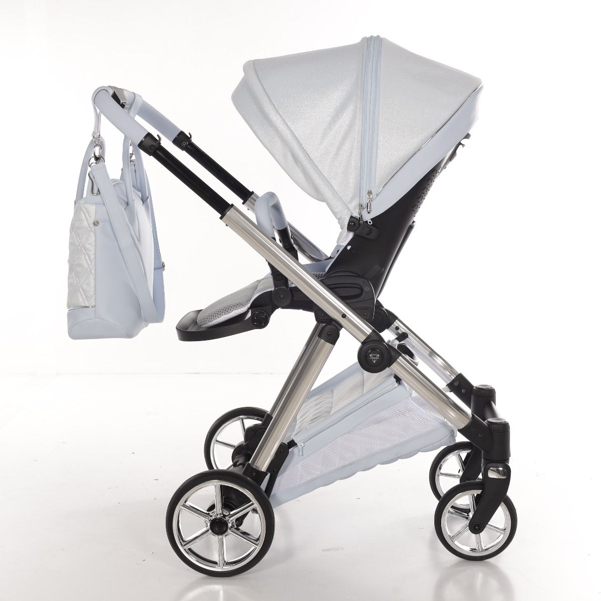 Junama Ellegante Lamè 3 in 1 Light Blue