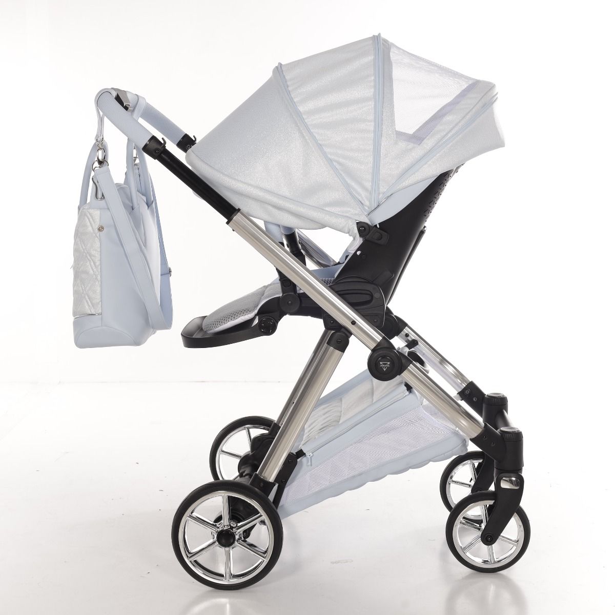Junama Ellegante Lamè 3 in 1 Light Blue