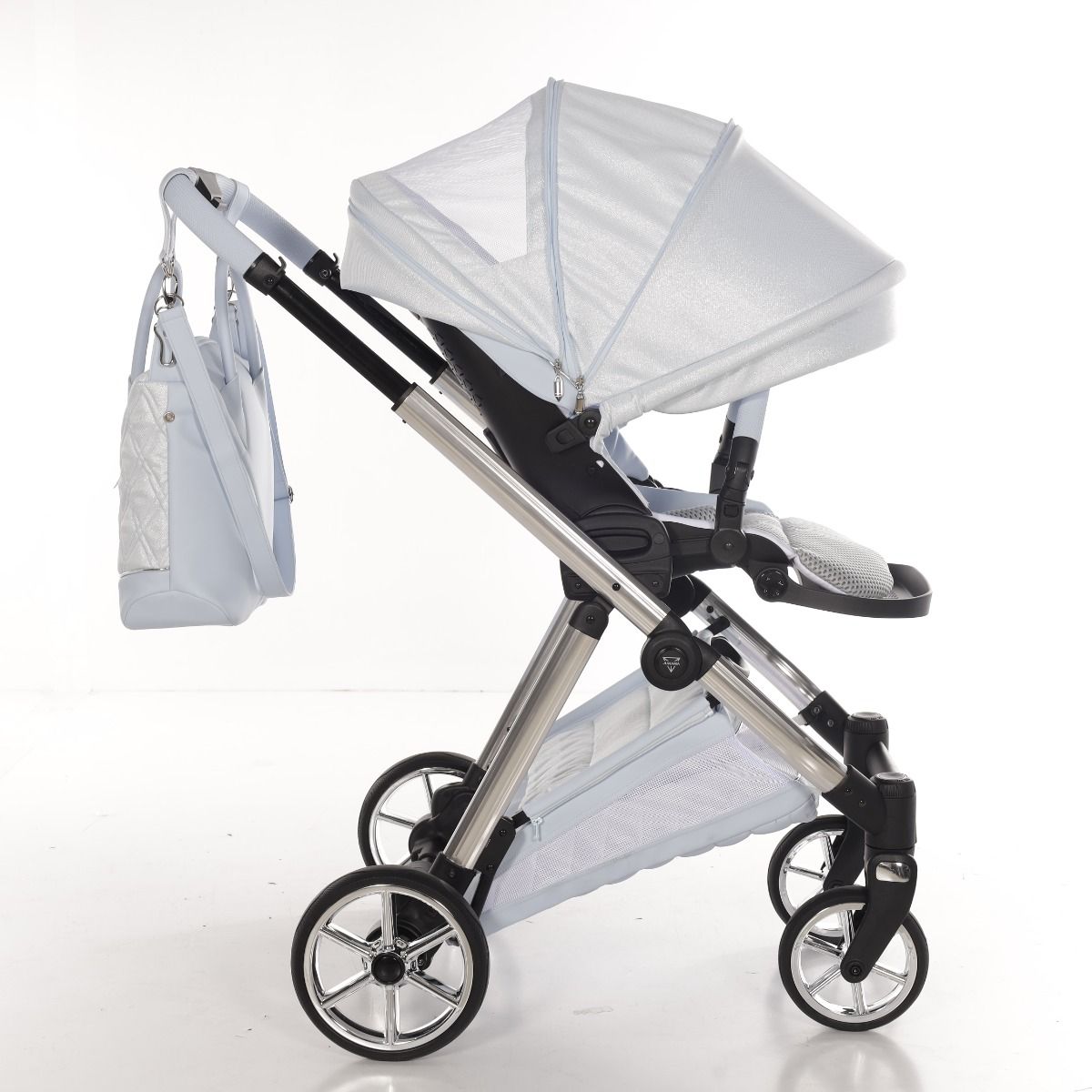 Junama Ellegante Lamè 3 in 1 Light Blue