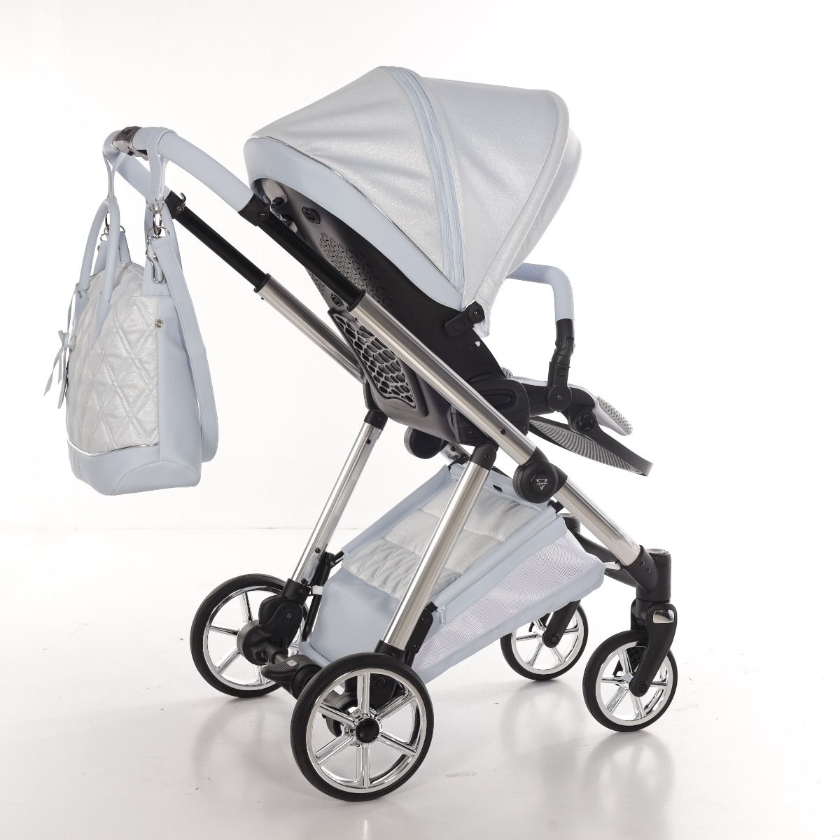 Junama Ellegante Lamè 3 in 1 Light Blue