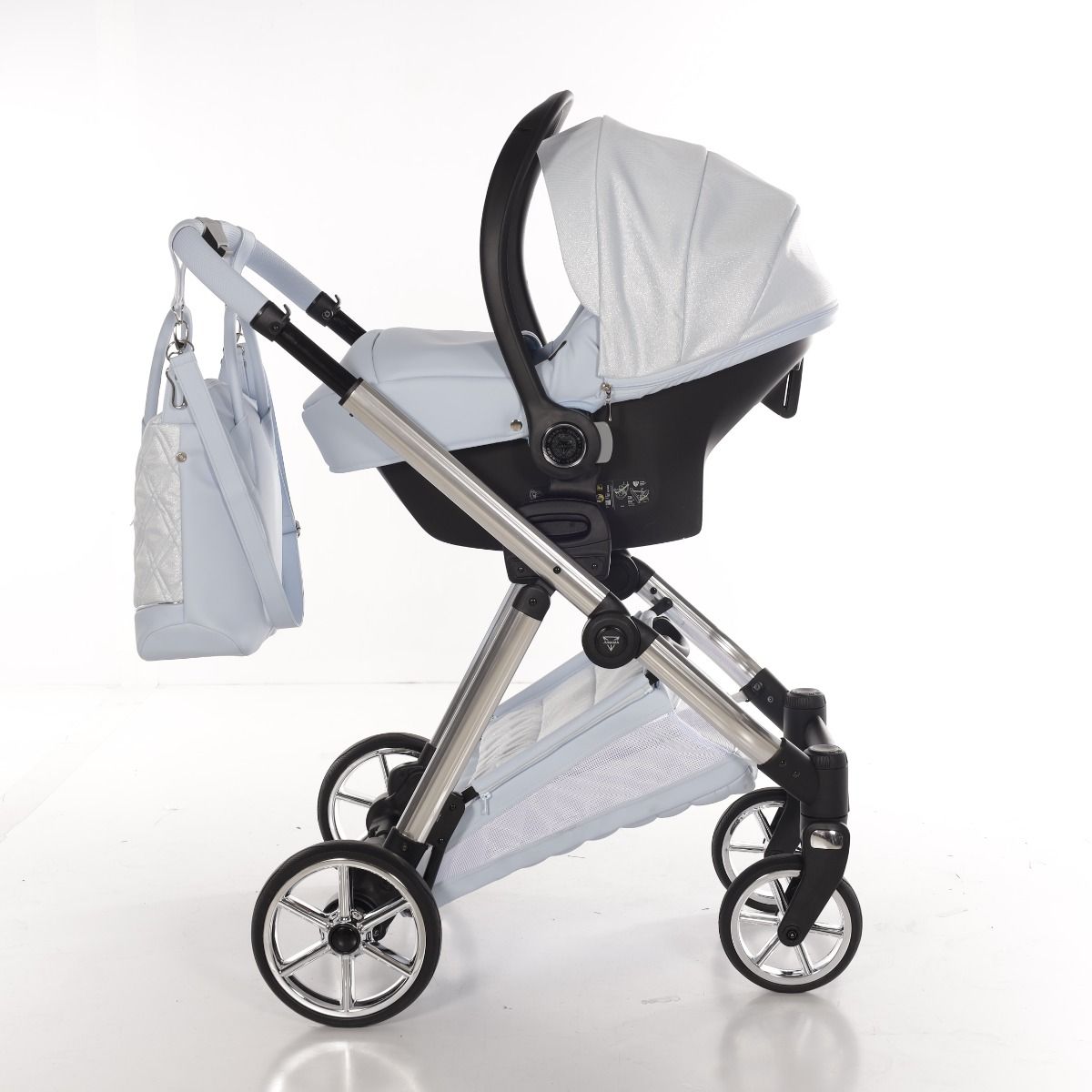 Junama Ellegante Lamè 3 in 1 Light Blue