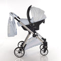Seggiolino Auto Junama Ellegante Lamè Light Blue