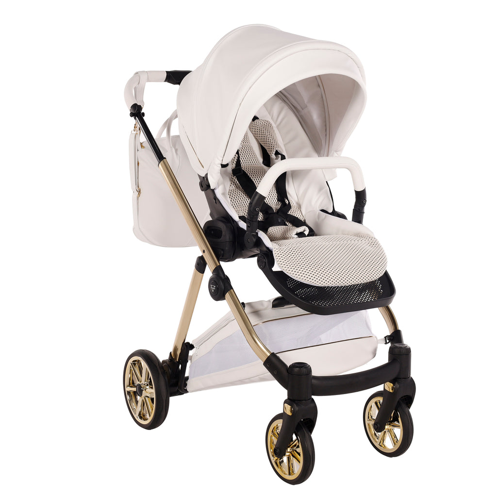 Junama Ellegante Art Deco 2 in 1 White