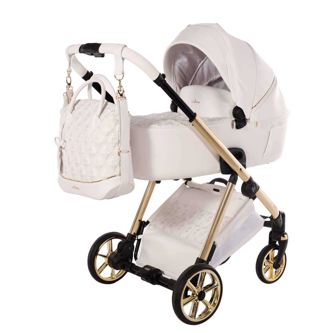 Junama Ellegante Art Deco 2 in 1 White
