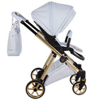 Junama Ellegante Art Deco 2 in 1 Blue
