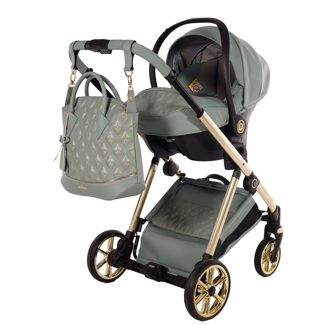 Seggiolino Auto Junama Ellegante Art Deco Green