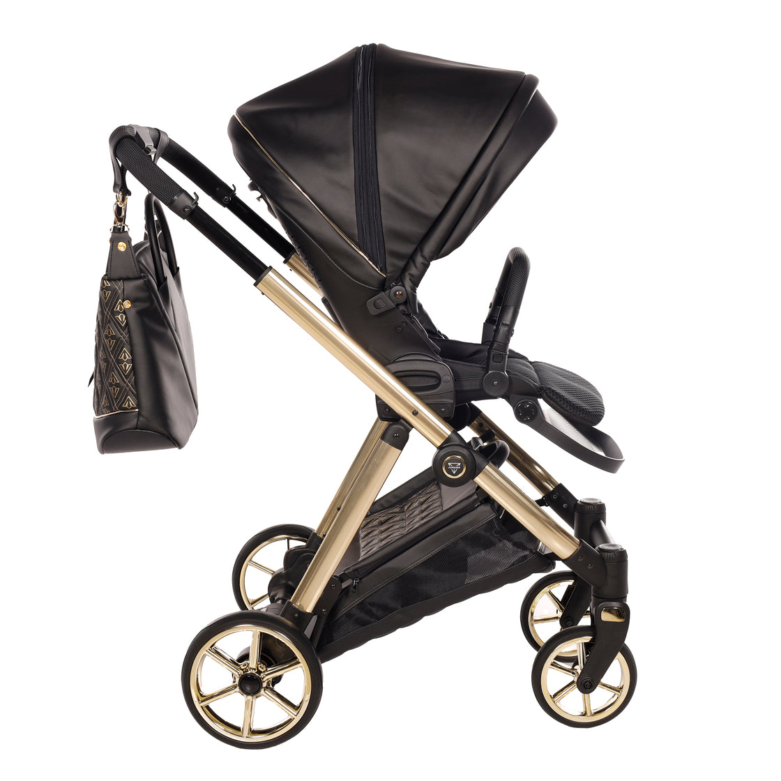 Junama Ellegante Art Deco 2 in 1 Black
