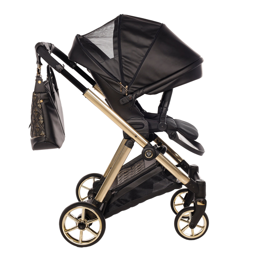 Junama Ellegante Art Deco 2 in 1 Black